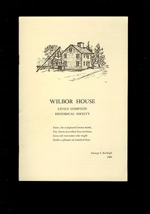 Seller image for Wilbor House Little Compton Historical Society for sale by Ramblin Rose Books