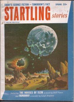 Imagen del vendedor de STARTLING Stories: Spring 1954 ("The Houses of Iszm") a la venta por Books from the Crypt
