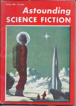 Immagine del venditore per ASTOUNDING Science Fiction: January, Jan. 1956 ("Under Pressure") venduto da Books from the Crypt