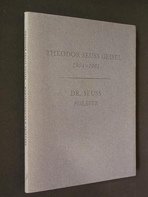 Seller image for Theodor Seuss Geisel Reminiscences & Tributes for sale by Bookworks [MWABA, IOBA]