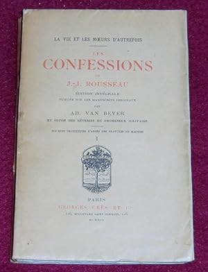 Seller image for LES CONFESSIONS - Tome I for sale by LE BOUQUINISTE