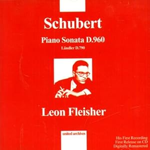 Seller image for Piano Sonata D. 960. Landler D. 790. Leon Fleisher - piano for sale by FIRENZELIBRI SRL