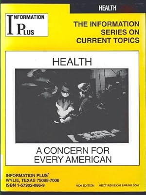 Bild des Verkufers fr Health: A Concern for Every American zum Verkauf von Inga's Original Choices