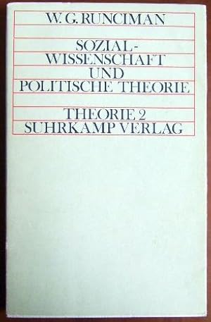 Sozialwissenschaft und Politische Theorie. Theorie 2. Theorie 2. Hg. von Hans Blumenberg, Jürgen ...