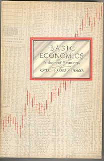 Bild des Verkufers fr Basic Economics: A Book of Readings zum Verkauf von Books on the Square