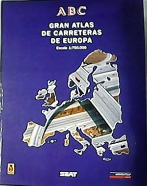 Immagine del venditore per GRAN ATLAS DE CARRETERAS DE EUROPA. Escala 1:750.000. venduto da Librera y Editorial Renacimiento, S.A.