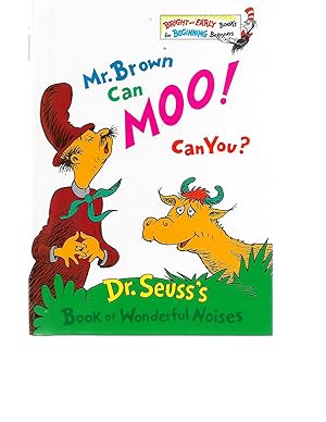 Imagen del vendedor de Mr. Brown Can Moo! Can You? Book of Wonderful Noises (Bright & Early Books) a la venta por TuosistBook