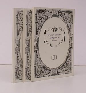 Seller image for Catalogues I-III. FINE SET OF THE FIRST THREE GIBBONS for sale by Island Books