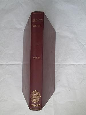 Bild des Verkufers fr Callimachus : Volumen II : Hymni et epigrammata / edidit Rudolfus Pfeiffer zum Verkauf von Expatriate Bookshop of Denmark