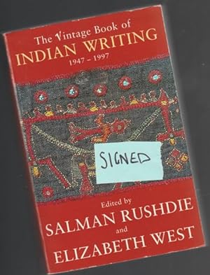 Seller image for The Vintage Book of Indian Writing: 1947-1997 Anthology -(SIGNED)- for sale by Nessa Books