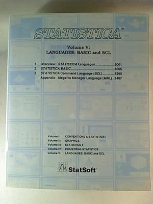 Statistica for the Macintosh. - Volumes I-V (1994) + Statistica Neural Networks (1998) / 6 books.