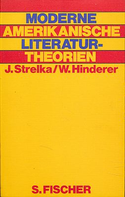 Seller image for Moderne amerikanische Literaturtheorien. Aus d. Amerikan. von Liselotte Skudrzyk u.a. for sale by Fundus-Online GbR Borkert Schwarz Zerfa