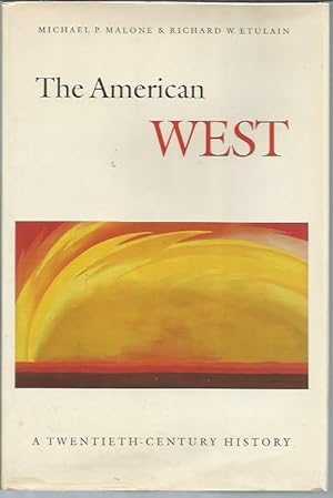 Bild des Verkufers fr The American West: A Twentieth-Century History (American Indian Lives) zum Verkauf von Bookfeathers, LLC