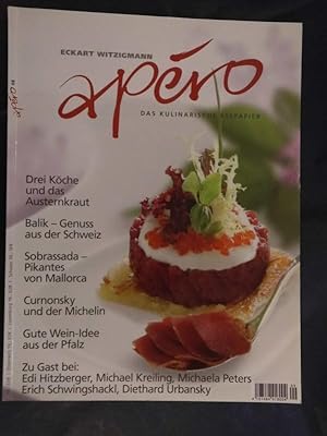 Apero - Das kulinarische Esspapier - Nr. 09 (08 falsch auf dem Vorderdeckel)