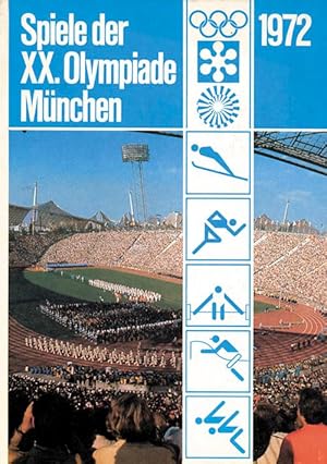 Imagen del vendedor de Spiele der XX.Olympiade Mnchen, Augsburg, Kiel. XI.Olympische Winterspiele Sapporo. Hrsg.von Rheinischer Braunkohleverkauf. a la venta por AGON SportsWorld GmbH