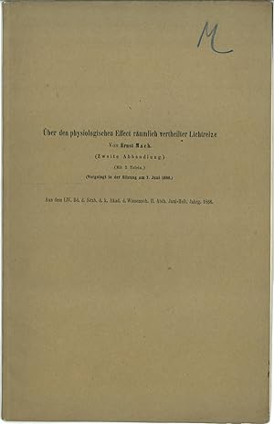 Über den physiologischen Effect räumlich vertheilter Lichtreize. (Zweite Abhandlung.) (Mit 2 Tafe...