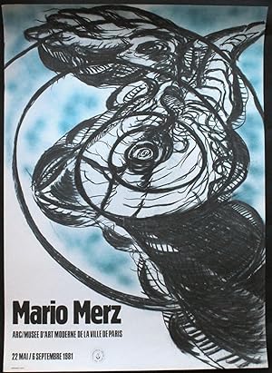 Mario Merz. ARC / Musée d'art moderne de la ville de Paris, 26 mai - 6 septembre 1981.