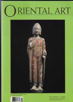 Seller image for Oriental Art. 32 issues. New series vols. XXIX-XXXVIII. for sale by Wittenborn Art Books