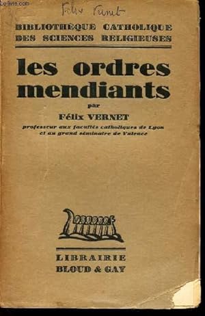 Imagen del vendedor de LES ORDRES MENDIANTS . a la venta por Le-Livre