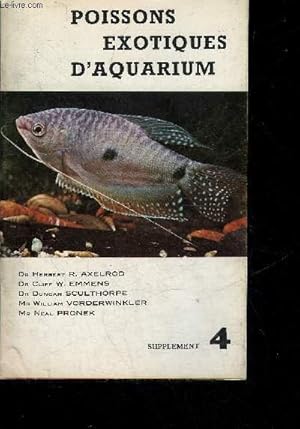Seller image for POISSONS EXOTIQUES D'AQUARIUM - SUPPLEMENT 4. for sale by Le-Livre