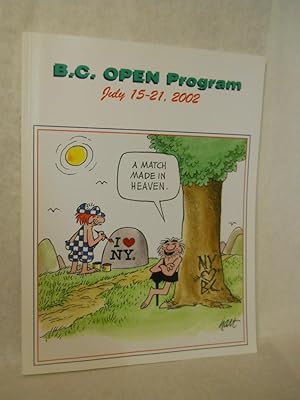Seller image for B.C. Open Program. July 15-21, 2002 for sale by Gil's Book Loft