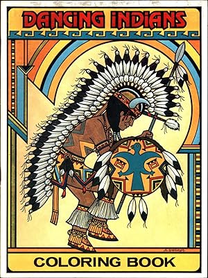 Seller image for Dancing Indians Coloring Book for sale by Cat's Curiosities