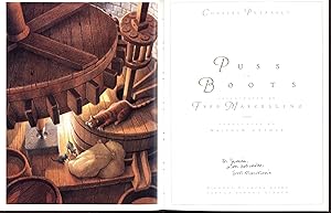 Puss in Boots / A Tale (SIGNED BY ILLUSTRATOR): Perrault, Charles / Translated by Malcolm Arthur