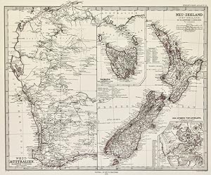 Neu-Seeland (New Zealand)-West Australien.