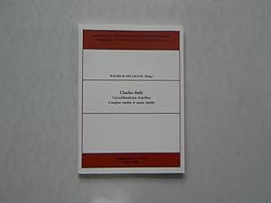 Seller image for Charles Bally Unverffentlichte Schriften. Abhandlungen zur Sprache und Literatur 9. for sale by Antiquariat Bookfarm