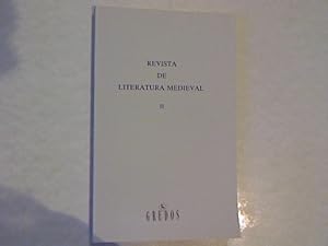 Revista de Literatura Medieval, Bd. II (1990).