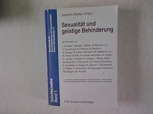 Bild des Verkufers fr Sexualitt und geistige Behinderung. zum Verkauf von Antiquariat Bookfarm