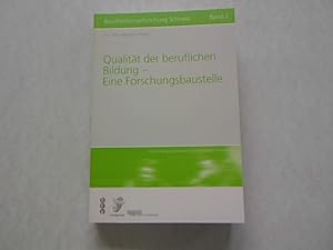Seller image for Qualitt der beruflichen Bildung. Eine Forschungsbaustelle. for sale by Antiquariat Bookfarm