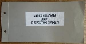 Marika Malacorda, Geneve, 10 Expositions, 1976-1978