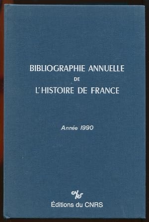 Image du vendeur pour Bibliographie annuelle de l'histoire de France du cinquime sicle  1958 - Anne 1990 mis en vente par LibrairieLaLettre2