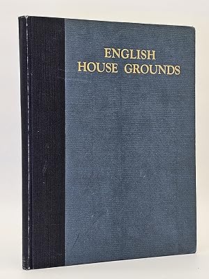 Seller image for English House Grounds: Photographic Views. for sale by Zephyr Books