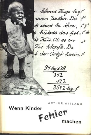 Seller image for Wenn Kinder Fehler machen; Bedrohte Jugend-Drohende Jugend, Heilpdagogische Schriftenreihe, for sale by books4less (Versandantiquariat Petra Gros GmbH & Co. KG)