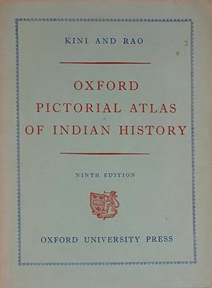 Bild des Verkufers fr Oxford Pictorial Atlas of Indian History, zum Verkauf von Versandantiquariat Hbald