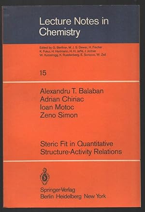 Seller image for STERIC FIT IN QUANTITATIVE STRUCTURE-ACTIVITY RELATIONS (1980) for sale by Invito alla Lettura