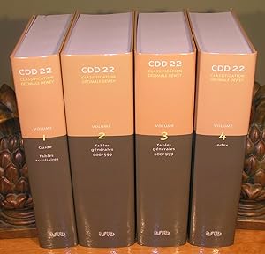 CLASSIFICATION DÉCIMALE DEWEY et INDEX (complet en 4 volumes) (22e edition, 2007)