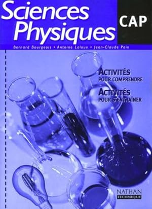 Sciences physiques, CAP