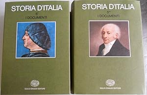 I DOCUMENTI: STORIA D'ITALIA 5/1, 5/2. (VOLUMI 5/1, 5/2). A CURI DI RUGGIERO ROMANO, CORRADO VIVANTI