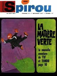 Image du vendeur pour SPIROU (Journal de) n1532-24 aout 1967 + Supplment mis en vente par Librairie l'Aspidistra