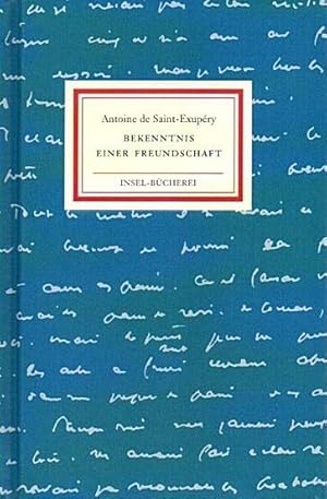 Bild des Verkufers fr Bekenntnis einer Freundschaft. zum Verkauf von Versandantiquariat Neumann/Hnnige