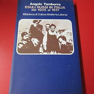 Immagine del venditore per Esuli Russi in Italia dal 1905 al 1917 venduto da Antonio Pennasilico