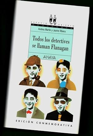 Imagen del vendedor de TODOS LOS DETECTIVES SE LLAMAN FLANAGAN. (edicion conmemorativa). a la venta por Librera DANTE