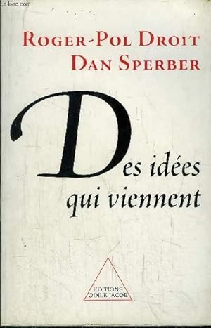Seller image for DES IDEES QUI VIENNENT for sale by Le-Livre