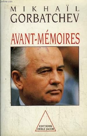 Image du vendeur pour AVANT-MEMOIRES mis en vente par Le-Livre