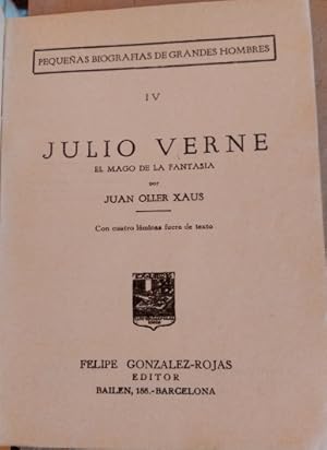 Imagen del vendedor de JULIO VERNE. EL MAGO DE LA FANTASIA. a la venta por Libreria Lopez de Araujo