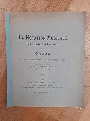 Image du vendeur pour LA NOTATION MUSICALE. Son origine, son volution. mis en vente par Librairie Sainte-Marie