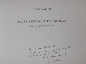 Image du vendeur pour DANS L'OSSUAIRE DES SONGES mis en vente par Librairie du Bassin